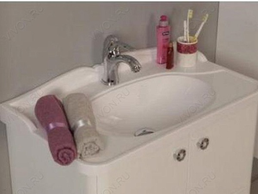 Акватон Тумба с раковиной "Венеция 75" белая – картинка-3