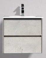 BelBagno Тумба с раковиной PIETRA 600 Stucco Cemento Leggero