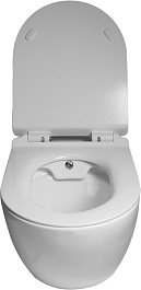 SantiLine Унитаз подвесной SL-5002SM-BD с функцией биде и смесителем – фотография-4