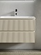 Sancos Тумба с раковиной Snob R 100 beige soft раковина Grace 101 R CN7015 – картинка-16