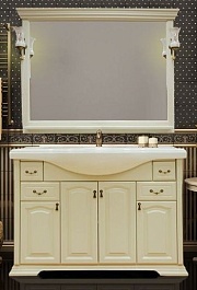 Opadiris Мебель для ванной Риспекто 120 слоновая кость – фотография-1