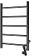 Domoterm Полотенцесушитель электрический Аврора DMT 109-5 50x60 ЧРН EK R черный – фотография-6