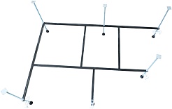 Royal Bath Каркас сварной к ванне ALPINE 150 – фотография-1