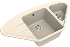 Ewigstein Мойка кухонная Wink 80KF крем – фотография-1