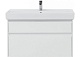 Aquanet Тумба с раковиной Nova Lite 100 2 ящика, белая – картинка-16