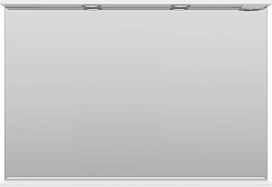 Misty Зеркало для ванной Енисей 105 белое – фотография-2