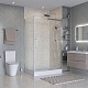 BelBagno Душевой уголок Marino MARINO-2-AH-1-130/100-C-Cr 130x100 профиль хром стекло прозрачное – картинка-13