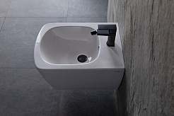 Allen Brau Смеситель для биде Infinity 5.21004-31 (с донным клапаном) черный матовый – фотография-3