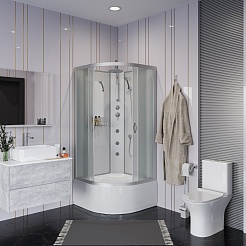 Niagara Душевая кабина Classic NG-2308-14BKTG – фотография-3