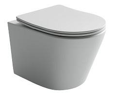 Ceramicanova Подвесной унитаз Balearica Rimless CN6000MW белый матовый