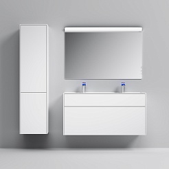 Am.Pm Тумба с раковиной Inspire 2.0 120 белый матовый – фотография-5