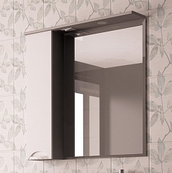 Mixline Зеркало-шкаф Кассиопея 75 L белый – фотография-3