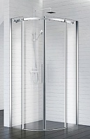 BelBagno Душевой уголок Acqua 90/90 ACQUA-R-2-90-C-Cr стекло прозрачное