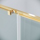 Grossman  Душевой уголок Cosmo 100x80x195 профиль золото сатин стекло прозрачное – картинка-17