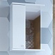 Mixline Зеркало-шкаф Норд 55 L белый – картинка-7