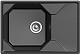 Granfest Мойка кухонная GF-U-740L черный – фотография-5