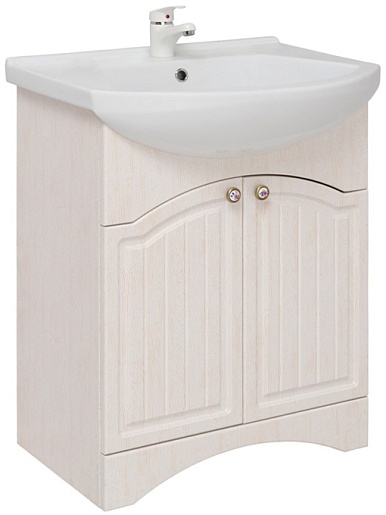 Onika Тумба с раковиной "Арно 65.11" белое дерево – фото-1