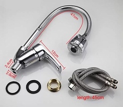 Frap Смеситель для кухни H701 F43701-B – фотография-3