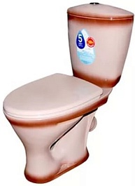 Santeri Унитаз-компакт "Версия" бежевый – фотография-1