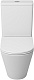 Grossman Унитаз компакт Tornado GR-4450MSQ белый матовый – фотография-11