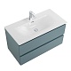 BelBagno Тумба под раковину Kraft 90 подвесная Голубой матовый – фотография-14