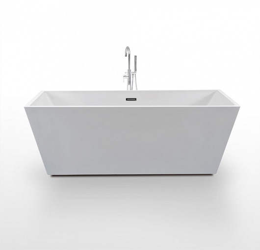 Ceruttispa Акриловая ванна LESINA 170x75x60 отдельностоящая – фотография-2
