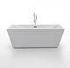 Ceruttispa Акриловая ванна LESINA 170x75x60 отдельностоящая – фотография-5