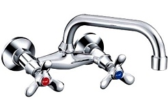 Frap Смеситель для кухни H12 F4712 хром – фотография-1