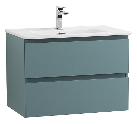 BelBagno Тумба с раковиной Kraft 60 подвесная Голубой матовый – фото-1