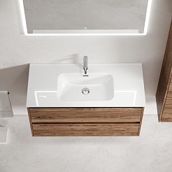 Sancos Тумба под раковину Libra 90 дуб чарльстон – фотография-6