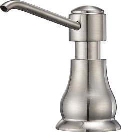 Milacio Дозатор для моющих средств Castellon MC.932.SN сатин – фотография-3