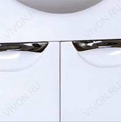 Misty Тумба с раковиной Жасмин 55 белая, пленка – фотография-3