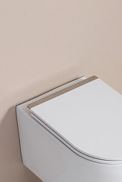 Esbano Унитаз Amapola-N DP подвесной безободковый белый – фотография-9