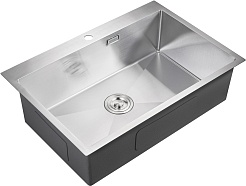 Milacio Мойка кухонная Denia 75 Steel нержавеющая сталь – фотография-1