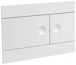 Schwab Кнопка смыва Line белая – фотография-1