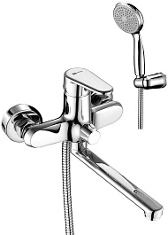 Lemark Смеситель для ванны Point LM0317C универсальный хром – фотография-1