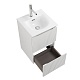 BelBagno Тумба с раковиной Uno mini 40 подвесная Bianco Opaco с раковиной BB-8099-3-40 – фотография-28