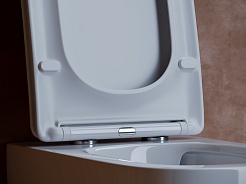 Ceramicanova Подвесной унитаз Noel Rimless CN3013 белый – фотография-6