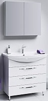 Aqwella Мебель для ванной Аллегро 85, напольная