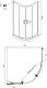 Ambassador  Душевой уголок Royal 100x100 18015105 – картинка-9