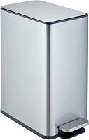 WeltWasser Ведро для мусора WW Paolo MT 10L сталь матовая