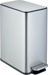 WeltWasser Ведро для мусора WW Paolo MT 10L сталь матовая – фотография-1
