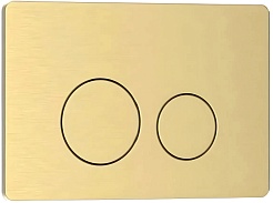 Ceruttispa Клавиша смыва CR05MG матовое золото – фотография-1