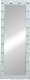 Continent Зеркало гримерное 600x1750 белое – фотография-2