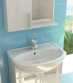 Vigo Мебель для ванной "Atlantic 1-55" L с подсветкой – фотография-4