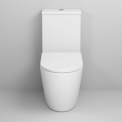 Grossman Унитаз компакт Color GR-4480MS белый матовый – фотография-4