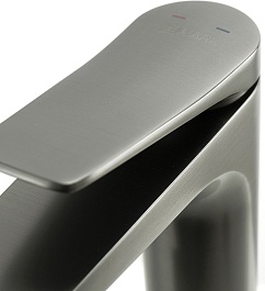 Lemark Смеситель для раковины чаши Bronx LM3709GM графит – фотография-4