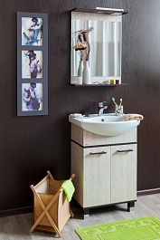 Sanflor Тумба с раковиной Толедо 60 венге, орегон – фотография-3