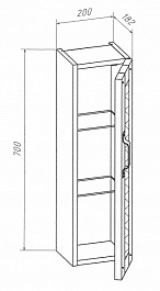 Бриклаер Шкаф навесной Лофт 20 – фотография-3