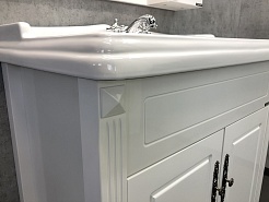 Comforty Мебель для ванной Палермо 80 белая – фотография-8